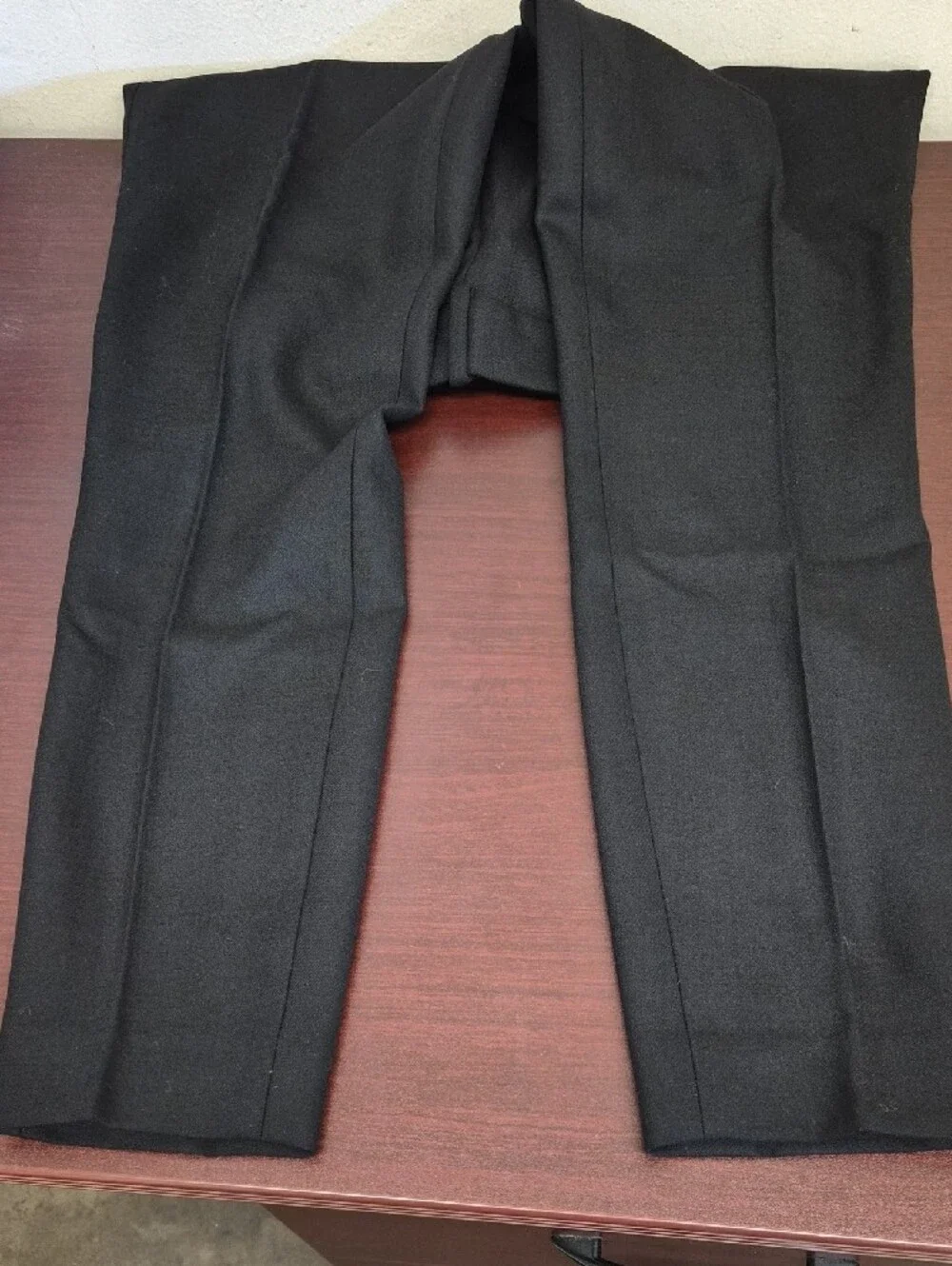 J. Crew Black Women's Dress Pants - Tailored Flat Front Size 2